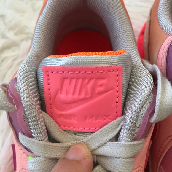 ✔️ New✔️ NIKE 'Platinum Crimson' Air Max 90 - Picture 6 of 8